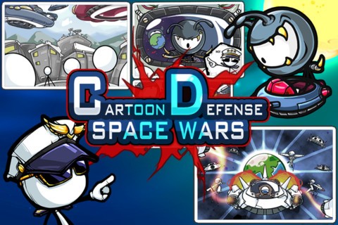 卡通防御:空间战争